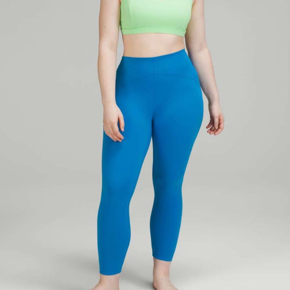 Women Lululemon InStill High-Rise Tight 25" Poolside Size 4 Running Activewear